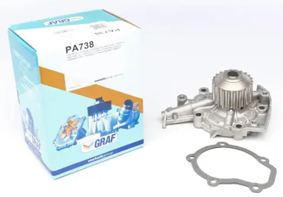 GRAF PA738 Su Pompası Pa738 Kalos 1.2 8v Matız (03-) Tıco 17400A60D01, 96518977, 96563958