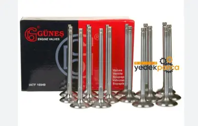 GÜNEŞ 4402-4413 Subap Emme Eksoz P206 1.1 İ 8v In-4-Ex-4 094891, 094959, 4402-4413, 4402-4413