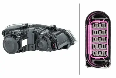 HELLA 1EE 247 051-091 Far Komple Sol Polo 15> 6R1941007G, 6RD941007