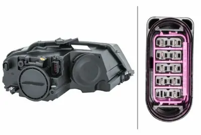 HELLA 1EJ 009 648-011 Far Sol Motorlu Ampüllu H7 Audi A3 06 [adet] 8P0941003AJ, 8P0941003BP, 8P0941003BL, 8P0941003BB, 8P0941004BP, 8P0941004BL, 8V0941003