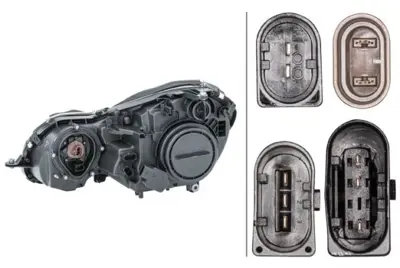 HELLA 1EL008369-081 Far Sağ (Halojen) E-Class W211 02>08 S211 03>09 A2118200261