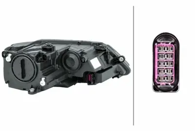 HELLA 1EL 010 395-011 Far Sol 5C7941005A, 5C7941005H