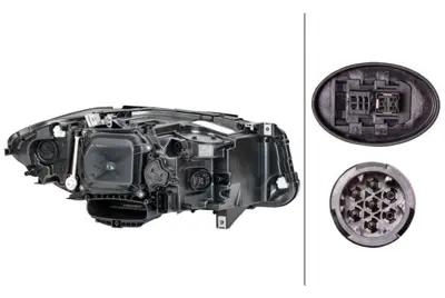 HELLA 1EL 011 087-711 Komple Far Sol Bı Xenon Bmw F10-11-18 2012-2014 63117343911