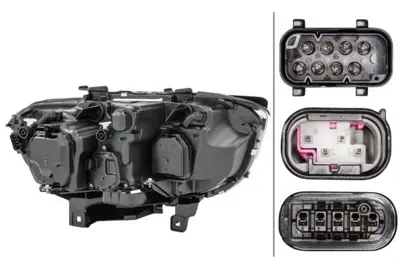 HELLA 1EL158083-011 Far Bmw E65 E66 E67 Bı-Xenon Sol 6917123