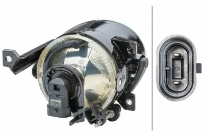 HELLA 1N0 271 289-411 Sis Lambasi  12v  Hb4-Ff  Sol  Vw Caddy-Cc B7-Eos-Golf-Polo-Tiguan-Touran 6C0941699