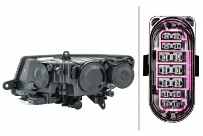 HELLA 1ZS 247 047-341 Far Sağ Superb Bi-Xenon 08>13 3T1941018B