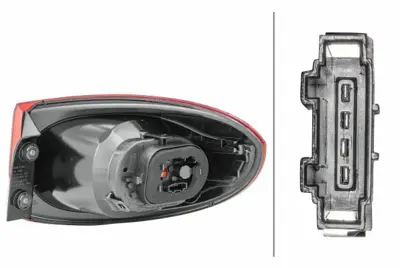 HELLA 2SD 009 691-091 Stop Lambasi Sol Dis Tiguan 08>11 5N0945095D, 5N0945095F, 5N0945095H, 5N0945111D, 5N0945096H, 5N0945096F, 5N0945112D