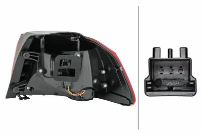 HELLA 2SD 010 408-071 Komple Arka Lamba Vw Golf 6 Led Sol Vw 5K0945095P