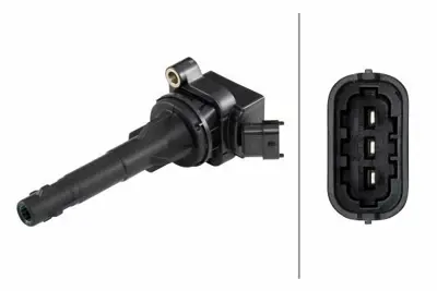 HELLA 5DA358000-921 Ateşleme Bobini Corolla 1.4 16v Aurıs 1.4 Avensıs 1.6 1.8 Zze 111 3 Fıslı Kalem Bobın 9008019017