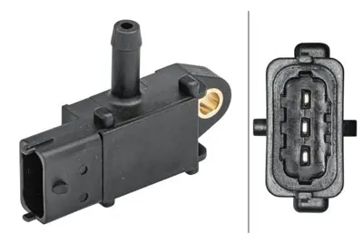 HELLA 6PP009409-071 Egzoz Gazı Basınc Sensoru Merıva A Astra H Corsa C Astra J Merıva B Corsa D Mokka 55566186