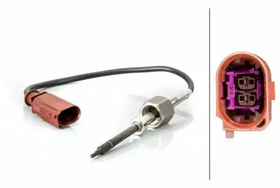 HELLA 6PT014495-051 Egzoz Sıcaklıgı Sensoru (Kurum Parcacık Filitresi Oncesı) Crafter 2,5 Bjm Bjk 06>13 70906088AA