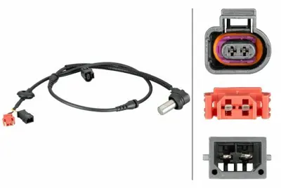 HELLA 6PU 012 806-921 Tekerlek Hız Sensörü Vw 8D0927803D