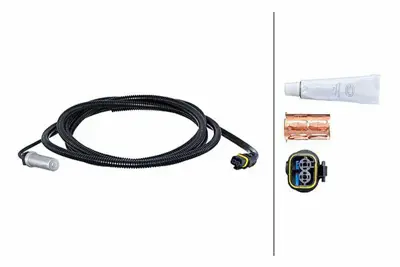 HELLA 6PU230048-431 Abs Sensoru Arka Sağ Dısk Tıp ( Spıral Korumalı ) Man Tgl I 12.180 Tgm I 15.280   3000 Mm - 2 Pın 1121672, 120329, 1203922, 1214516, 1254745, 1423935, 28105264G, 28105264K, 28141025P, 28141026C, 28141036L, 2A141165A, 2A141165B, 2A141165D, 2A141165E, 2A141165G, 2A141165M, 2M141671, 2M141671A, 2M141671B, 2M217580AA, 38105264, 38105264D, 38105264H, 38105264J, 38141015A, 38141015P, 38198141BX, 38198141X, 4E141015C, 6A105264A, 6A105264K, 6A105264M, A5141671, A5141671A, A5141671D, A5141671E, A5141