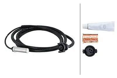 HELLA 6PU230048-481 Abs Sensoru Arka Sağ Duz Tıp Uzun Man 12.153 12.163 D0824 95>  2000 Mm - 2 Pın 21217526267, 21217527666, 7526267, 7527666