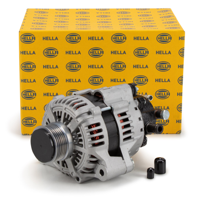 HELLA 8EL011711-221 Alternator 12v 120a Poongsung Tıp Accent 1,5 Crdı 3 Silindir Santa Fe Tuscon 2,0 2,2 Crdı 4 Silindir 3730027012, 3730027031