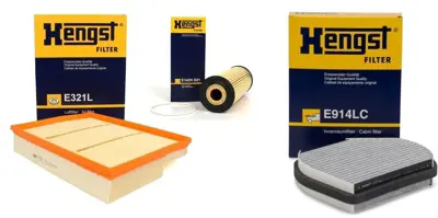 HENGST FILTER E321L Hava Filitresi 40941304, 6040940004, 6040940104, 6040941404, 6040940404, A0040941304, A6040940104, A6040940004, A6040941404, A6040940404