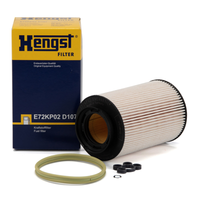 HENGST FILTER E72KP02 D107 Yakıt Filitresi 1K0127177, 1K0127177A, 1K0127434, 1K0127434A, 1K0127400C, 1K0127400K, 1K0127400L, 1K0127400B, FG2030, 45115562
