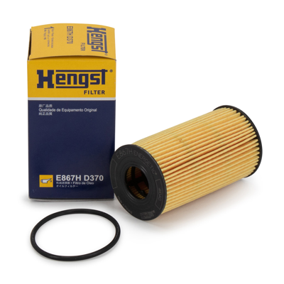 HENGST FILTER E867H D370 Yağ Filtresi JDE37128, LR073669