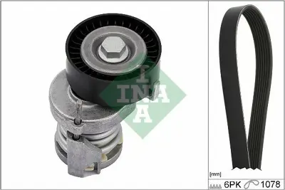 INA 529 0103 10 V Kayis Kanalli Kayis Seti A2 02>05 Toledo Ii 00>06 Leon 99>06 030145299F