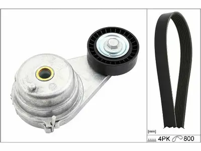 INA 529014710 Kanallı Kayıs Seti (Kutuklu) Fortwo Coupe (451) 07> Fortwo Cabrio (451) 07> 19934496