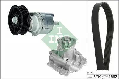 INA 529 0161 31 Triger Seti Su Pompalı Passat 96>00 A4 A6 95>01 Ahh Ahu Afn Avg Aff 28903315M