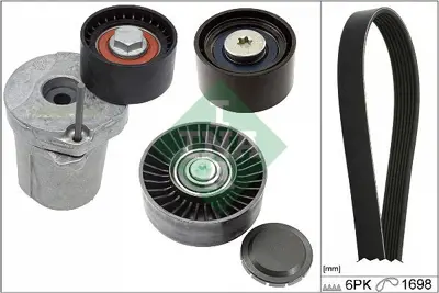 INA 529036910 V Kayıs Gergi Seti Bmw E81 E87 E90 E91 E92 E93 11287800562