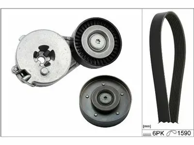 INA 529 0500 10 Kanallı Kayıs Seti A4 A5 Q5 Cdnc Cpma Caba Cdha Cabb Cdhb  Caea 6H903341D