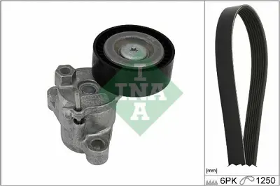 INA 529 0524 10 Kanallı Kayıs Seti Focus Iv 17 1.0 Ecoboost JX6G6A228AB
