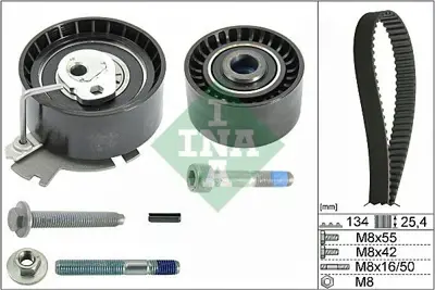 INA 530 0379 10 Triger Eksantrik Gergi Seti 1007 206 207 307 308 Partner Berlingo C2 C3 C4 C5 1.6 Y 98> Tu5jp4 Plastik Rulmanli Ec5 1643639680, 1609525880, 1610793480, 16107934, 9637914380, 9639842180, 96434143, 9643414780, 9648473280, 9648704380