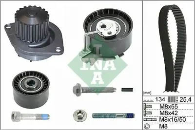 INA 530 0379 30 Triger Set+devirdaim Komple P1007 P206 P207 P307 P308 Partner Berlingo C2 C3 C4 C5 Tu5jp4 (1 6 16v) Ec5 1643639680, 1609525880, 1610793480, 16107934, 9637914380, 9639842180, 96434143, 9643414780, 9648473280, 9648704380