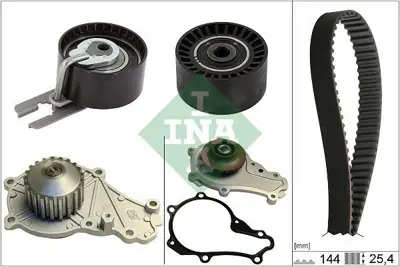 INA 530061530 Eksantrik Gergi Kiti+devirdaim Komple Clıo Iı Kangoo 01megane Iı Exp 02scenıc Iı Clıo Iv Dokker Logan Lodgy Nıssan Qashqaı Mıcra Pulsar 1,5dcı Euro 5 Motor Y40112770D, Y64512770, 516A3, 516L5, 816E4, 816E6, 816E7, 82988, 82989, 83048