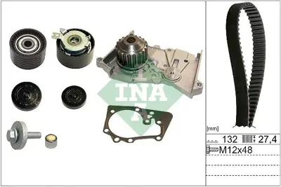 INA 530 0640 30 Triger Seti+Devirdaim 130C17529R