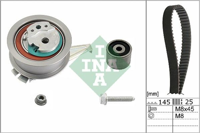 INA 530 0665 10 Eksantrik Gergi Kiti Polo-Fabıa 14 Ibıza Iv 15 A1 14 Cusa-Cusb-Cyza-Cyzb 04B198119