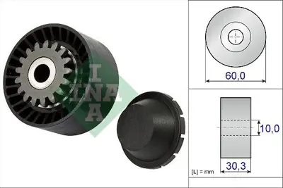 INA 531 0811 10 Alternator Gergi Rulmanı Clıo Iıı Modus Twıngo 1,2 16v D4f 8200769155