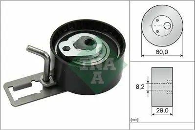 INA 531 0850 10 Triger Gergi Rulmanı C5 (X7) - C4 (B7) Ds4 P208 P308p3008 P5008 P2008 31330198, 9467618089, 9687722580