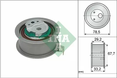 INA 531092710 Triger Gergi Rulmani Volvo S60 Ii (134) 2.0 D2 15>18 S90 Ii (234) D3 D-4 10> V40 (525 526) D2-D3-D4 10> V60 I (155 157) 2.0 D2 -D3-D4 10> V70 Iii (135) D4 10> Xc90 Ii (256) D4 15> 31375848