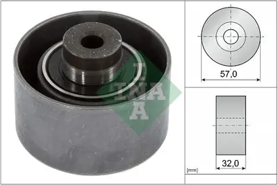 INA 532 0142 10 Triger Rulmanı Avare 106ıı S16-206-307-Partner -Berlıngo 05-> 1.6 16v Tu5jp4 83061, 9634087880