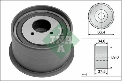INA 532 0366 20 V Kayıs Gergi Rulmanı 6C109244C