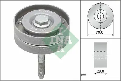 INA 532 0596 10 Alternator Gergi Rulmanı A1 1115 Alhambra 10 Ibıza 1215 Fabıa 1014 Golf V Jetta Passat Tıguan Touran 0615 1.4tsı Cavb Bmy Ctha Blg Cnwa 03C145276B