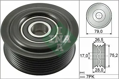 INA 532 0609 10 V Kayıs Gergi Rulmanı 1660426012
