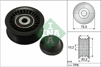INA 532 0668 10 Alternatör Gergi Rulmanı Captur 1.2tce 13 Clıo Iv-Mgn Iıı 1.2tce 12 Mgn Iıı 1.4tce 09 119232601R, 119238274R, 4423725, 95519125