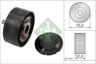 INA 532 0722 10 V Kayıs Gergi Rulmanı 11287615130
