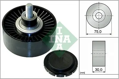 INA 532 0751 10 V Kayıs Gergi Rulmanı Bmw E82 E88 E90 E91 E92 E93 7578674