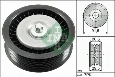 INA 532 0808 10 V Kayıs Gergi Rulmanı A6422002070