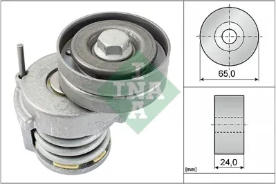 INA 534 0065 10 Alternatör Gergi Rulmanı Kütüklü Golf5-Jetta-Passat-Tıguan-Polo-A3 1.2-1.4 Tsı Blg-Bmy-Caxa-Cbza-B 03C145299C