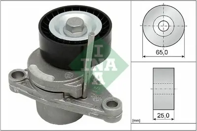 INA 534 0250 10 Alternator V Kayıs Gergi Rulmanı Kutuklu 206 207 307 308 1007 C2 C3 C4 1.1ı 1.4ı 1.4 16v 1.6 16v 5751G7, 9685486880