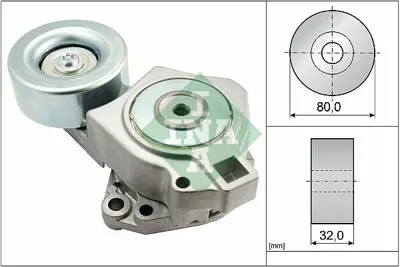INA 534046810 Alternator Gergi Rulmanı Mıtsubıshı Pajero Iıı Iv 3.0 01 3.5 V6 00 3.8 V6 07 1345A078