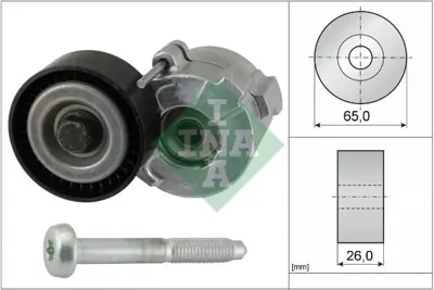 INA 534 0610 10 Alternator V Kayıs Gergi Rulmanı Kutuklu Astra H Vectra C Zafıra Sıgnum 1.9cdtı 55190813, 55202380, 6340557, 6340568
