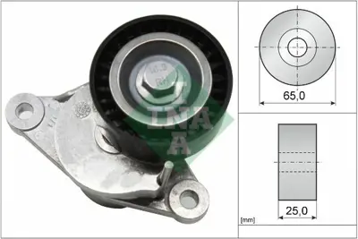 INA 534065510 Alternator Gerg Rulmanı Part Berl 14>c3 16>p208 13>p308 14>p508 14>p5008 16>ds5 13> 1.6hdı 1613255380