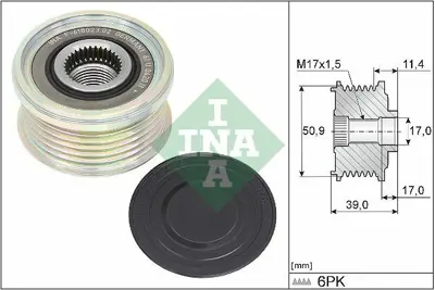 INA 535035810 Alternator Gergi Rulmanı Cx3-Cx5 2017-> PAC318300